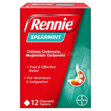 Buy cheap Rennie Spearmint 12s Online