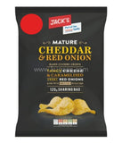 Buy cheap Jacks Cheddar Red Onion 120g Online