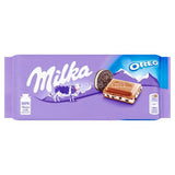 Buy cheap Milka Oreo Chocolate Bar 100g Online