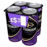 Buy cheap Strongbow Dark Fruit Cider 4s Online