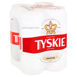 Buy cheap Tyskie Can 500ml 4pcs Online