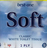 Buy cheap Best One Soft Toilet Rolls (9) Online