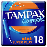 Buy cheap Tampax Compak Super Plus 18 Online